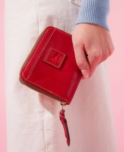 Florentine Small Zip Around Wallet Natural -Dooney & Bourke 9Y329 ILD lifestyle 1