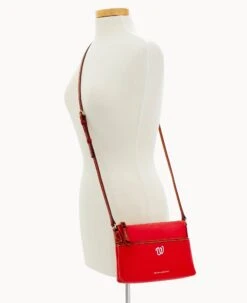 MLB Nationals Ginger Crossbody NATIONALS -Dooney & Bourke B0018G AWRDPATNNTNL ALT4 1