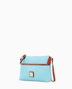 Pebble Grain Ginger Crossbody Caribbean Blue -Dooney & Bourke B0018G AWYTPATN ALT1
