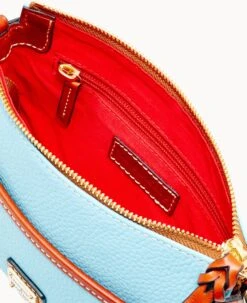 Pebble Grain Ginger Crossbody Caribbean Blue -Dooney & Bourke B0018G AWYTPATN ALT2 1