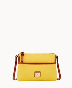 Pebble Grain Ginger Crossbody Caribbean Blue -Dooney & Bourke B0018G AWZJPATN