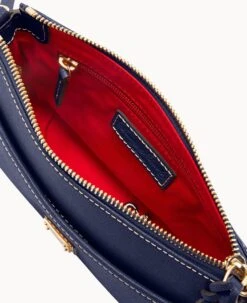 Saffiano Ginger Crossbody Marine -Dooney & Bourke B0018G SIMRSIMR ALT2 1