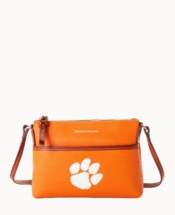 Collegiate Clemson University Ginger Crossbody CLEMSON -Dooney & Bourke B0018H AWORPATNCLM0 1