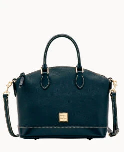 Pebble Grain Darcy Satchel Red 39 Pebble Grain Darcy Satchel Red -Dooney & Bourke B0239G AWBLPABL