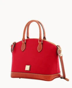 Pebble Grain Darcy Satchel Red 22 Pebble Grain Darcy Satchel Red -Dooney & Bourke B0239G AWRDPATN ALT1