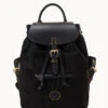 Nylon Small Allie Backpack Black Black