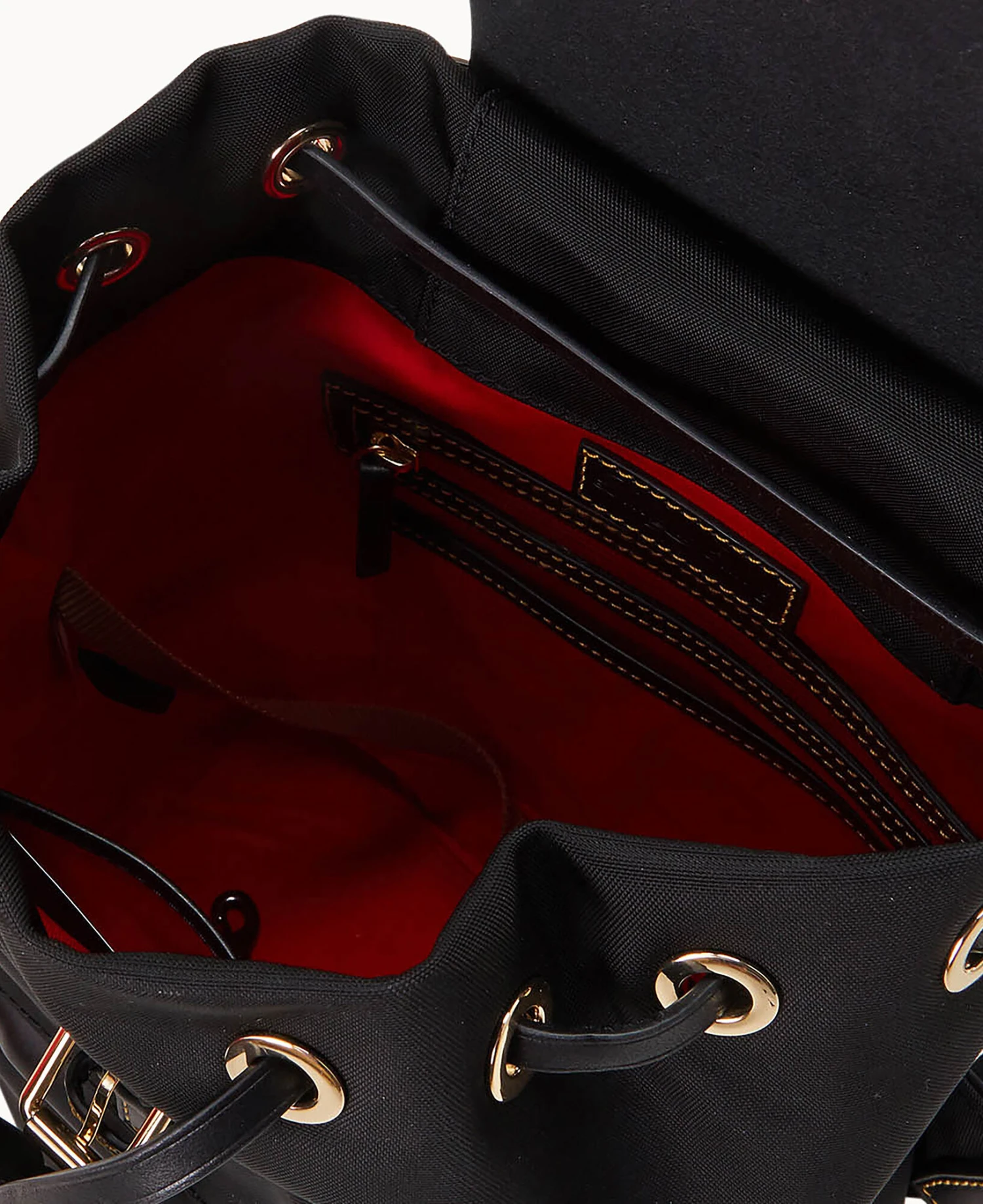 Nylon Small Allie Backpack Black Black 3 Nylon Small Allie Backpack Black Black - Image 3