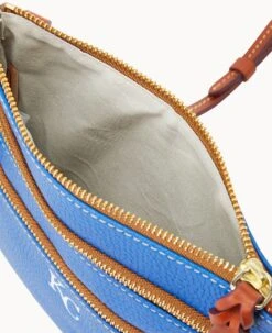 MLB Royals N S Triple Zip Crossbody ROYALS -Dooney & Bourke B0298G AWBUPATNRYLS ALT2 1