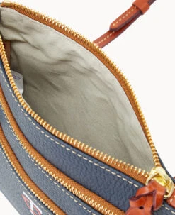 MLB Twins N S Triple Zip Crossbody TWINS -Dooney & Bourke B0298G AWNVPATNTWNS ALT2