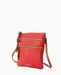 MLB Angels N S Triple Zip Crossbody ANGELS 14 MLB Angels N S Triple Zip Crossbody ANGELS -Dooney & Bourke B0298G AWRDPATNANGL ALT1 1