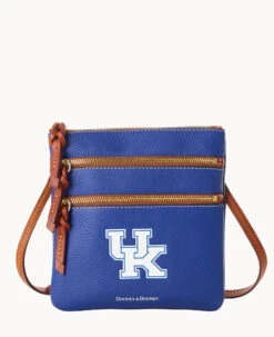 Collegiate University Of Kentucky Triple Zip Crossbody U OF KENTUCKY