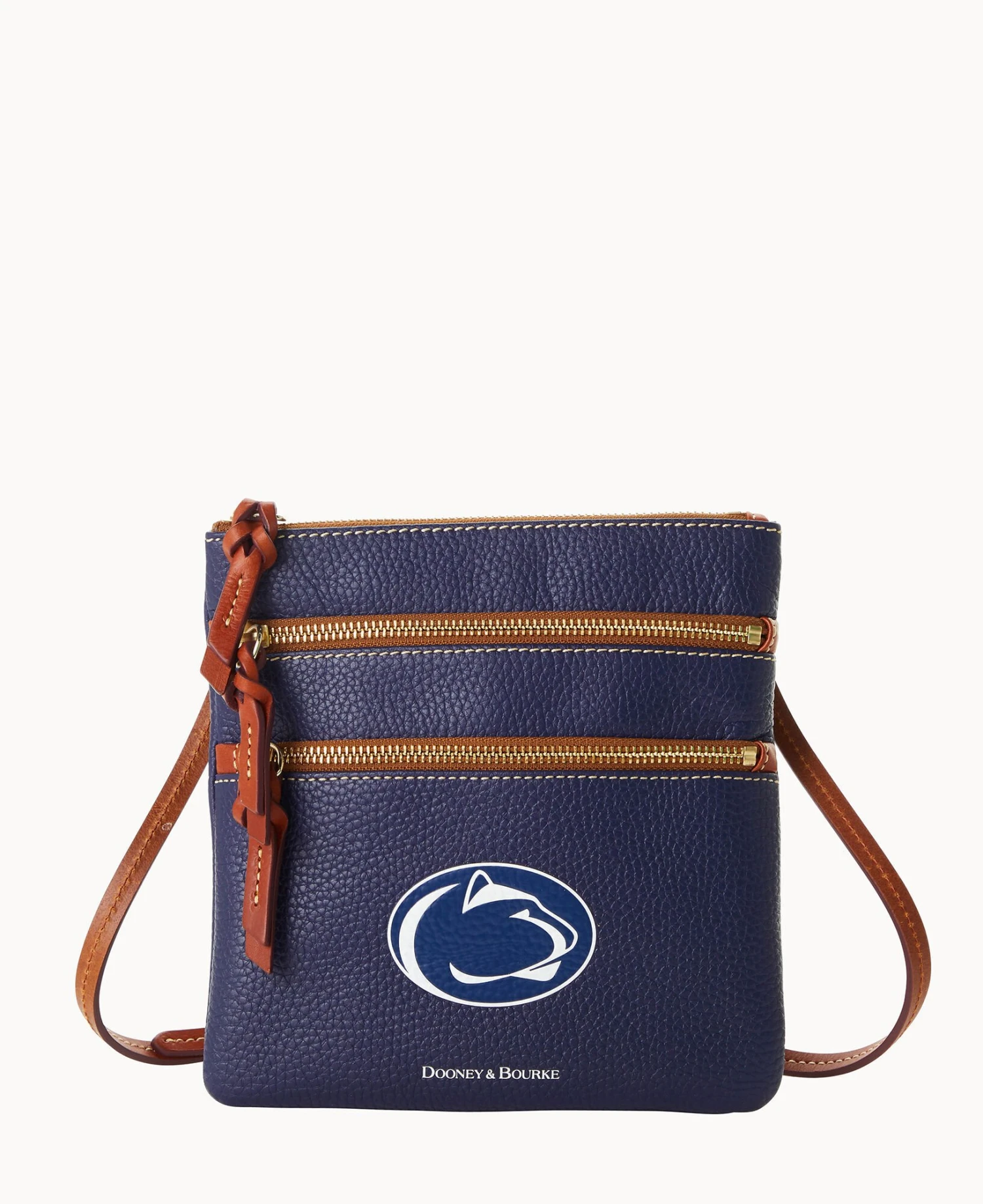Collegiate Penn State University Triple Zip Crossbody PENN STATE 5 Collegiate Penn State University Triple Zip Crossbody PENN STATE - Image 5