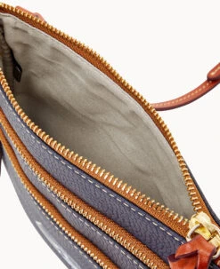 NFL Seahawks Triple Zip Crossbody SEAHAWKS -Dooney & Bourke B0298H AWNVPATNSEAH ALT2