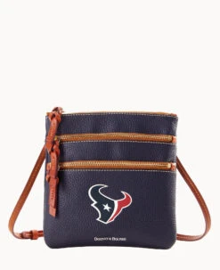 NFL Texans Triple Zip Crossbody TEXANS -Dooney & Bourke B0298H AWNVPATNTEXA 2