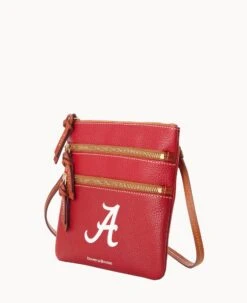 Collegiate University Of Alabama Triple Zip Crossbody U OF ALABAMA 14 Collegiate University Of Alabama Triple Zip Crossbody U OF ALABAMA -Dooney & Bourke B0298H AWRGPATNALA0 ALT1 1
