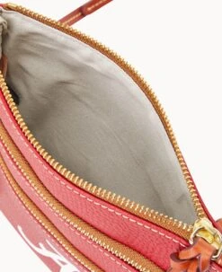 Collegiate University Of Alabama Triple Zip Crossbody U OF ALABAMA 15 Collegiate University Of Alabama Triple Zip Crossbody U OF ALABAMA -Dooney & Bourke B0298H AWRGPATNALA0 ALT2 1