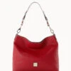 Pebble Grain Extra Large Courtney Sac Red