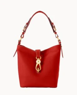 Florentine Lily Bucket Black Black 27 Florentine Lily Bucket Black Black -Dooney & Bourke B0546D SCRDSCRD