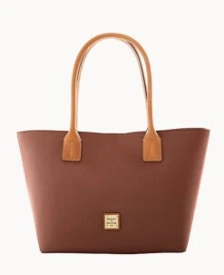 Saffiano Small Russel Amber