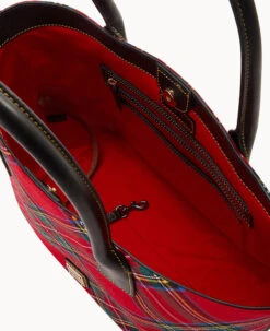 Tartan Small Russel Red -Dooney & Bourke B0567G TTRDPABL ALT2