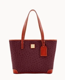 Ostrich Charleston Bone -Dooney & Bourke B0592G OTBGPATN