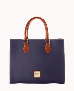 Pebble Grain Janine Midnight Blue -Dooney & Bourke B0731G AWMDPATN 1