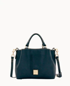 Pebble Grain Mini Barlow Caramel -Dooney & Bourke B0736G AWBLPABLO000