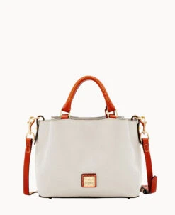 Pebble Grain Mini Barlow Caramel -Dooney & Bourke B0736G AWECPATN