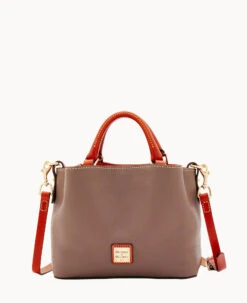 Pebble Grain Mini Barlow Caramel -Dooney & Bourke B0736G AWELPATNO000
