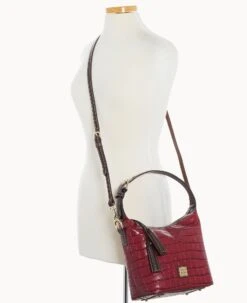 Oakdale Paige Crossbody Wine -Dooney & Bourke B0780G 1CWNPABM ALT4 1