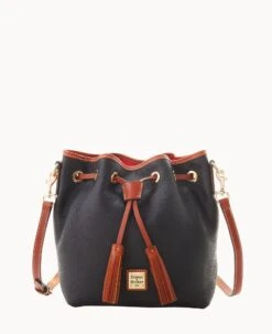 Pebble Grain Aimee Crossbody Red -Dooney & Bourke B0783G AWBLPATN