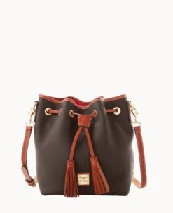 Pebble Grain Aimee Crossbody Red -Dooney & Bourke B0783G AWBMPATN