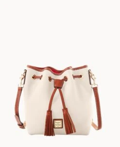 Pebble Grain Aimee Crossbody Red -Dooney & Bourke B0783G AWBOPATN
