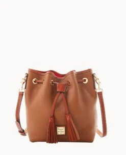 Pebble Grain Aimee Crossbody Red -Dooney & Bourke B0783G AWCAPATN