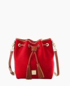Pebble Grain Aimee Crossbody Red -Dooney & Bourke B0783G AWRDPATN 1