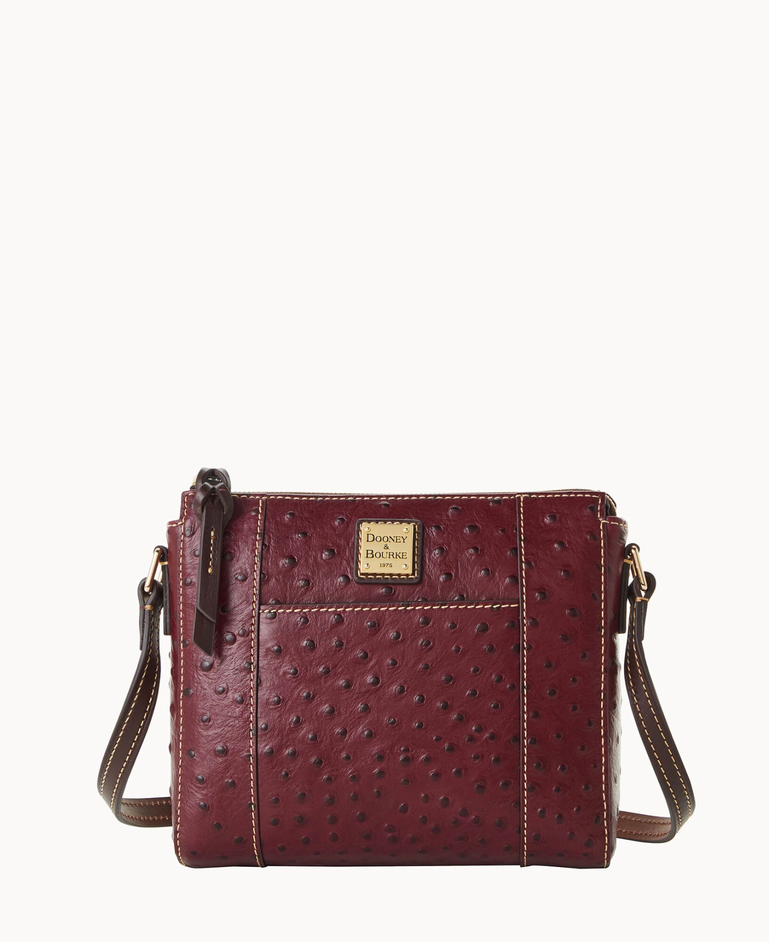 Ostrich Lexington Crossbody Black 19 Ostrich Lexington Crossbody Black - Image 19