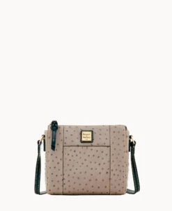 Ostrich Lexington Crossbody Black 39 Ostrich Lexington Crossbody Black -Dooney & Bourke B0862G OTGYPABLO000