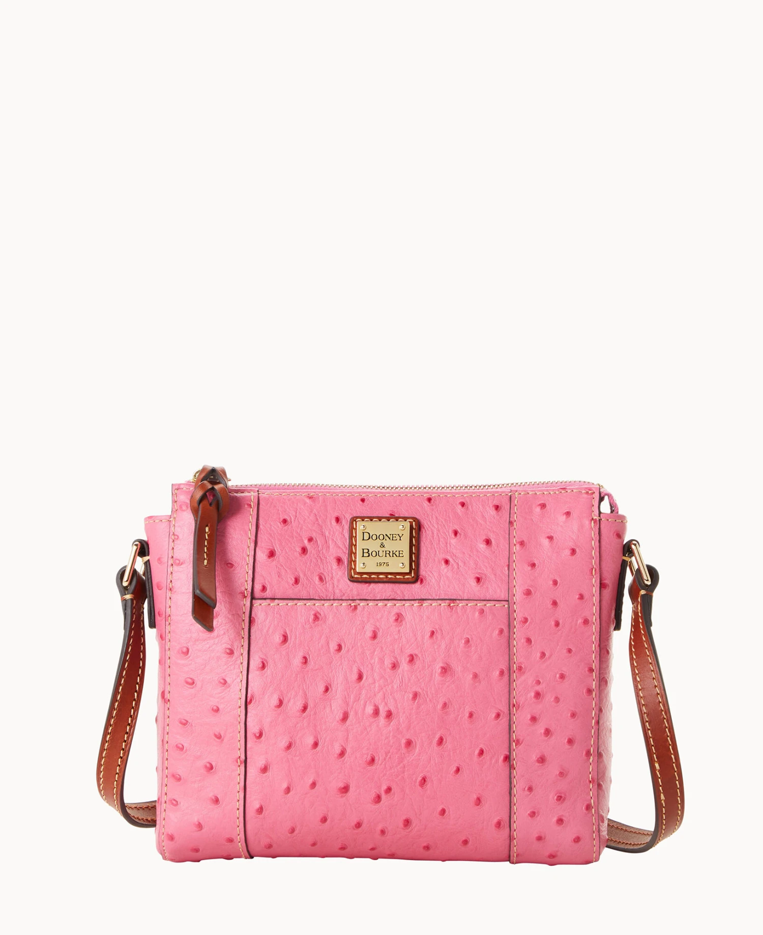 Ostrich Lexington Crossbody Black 11 Ostrich Lexington Crossbody Black - Image 11