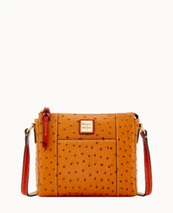 Ostrich Lexington Crossbody Black 33 Ostrich Lexington Crossbody Black -Dooney & Bourke B0862G OTTNPATN