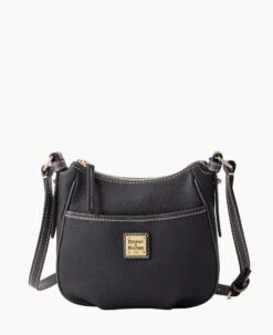 Pebble Grain Margo Crossbody Black Black 25 Pebble Grain Margo Crossbody Black Black -Dooney & Bourke B0875G AWBLPABL 1
