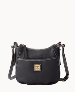 Pebble Grain Margo Crossbody Black Black 30 Pebble Grain Margo Crossbody Black Black -Dooney & Bourke B0875G AWBLPABL 2