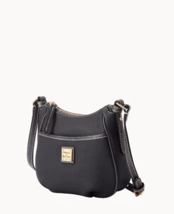 Pebble Grain Margo Crossbody Black Black 22 Pebble Grain Margo Crossbody Black Black -Dooney & Bourke B0875G AWBLPABL ALT1