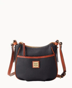 Pebble Grain Margo Crossbody Black Black 32 Pebble Grain Margo Crossbody Black Black -Dooney & Bourke B0875G AWBLPATN