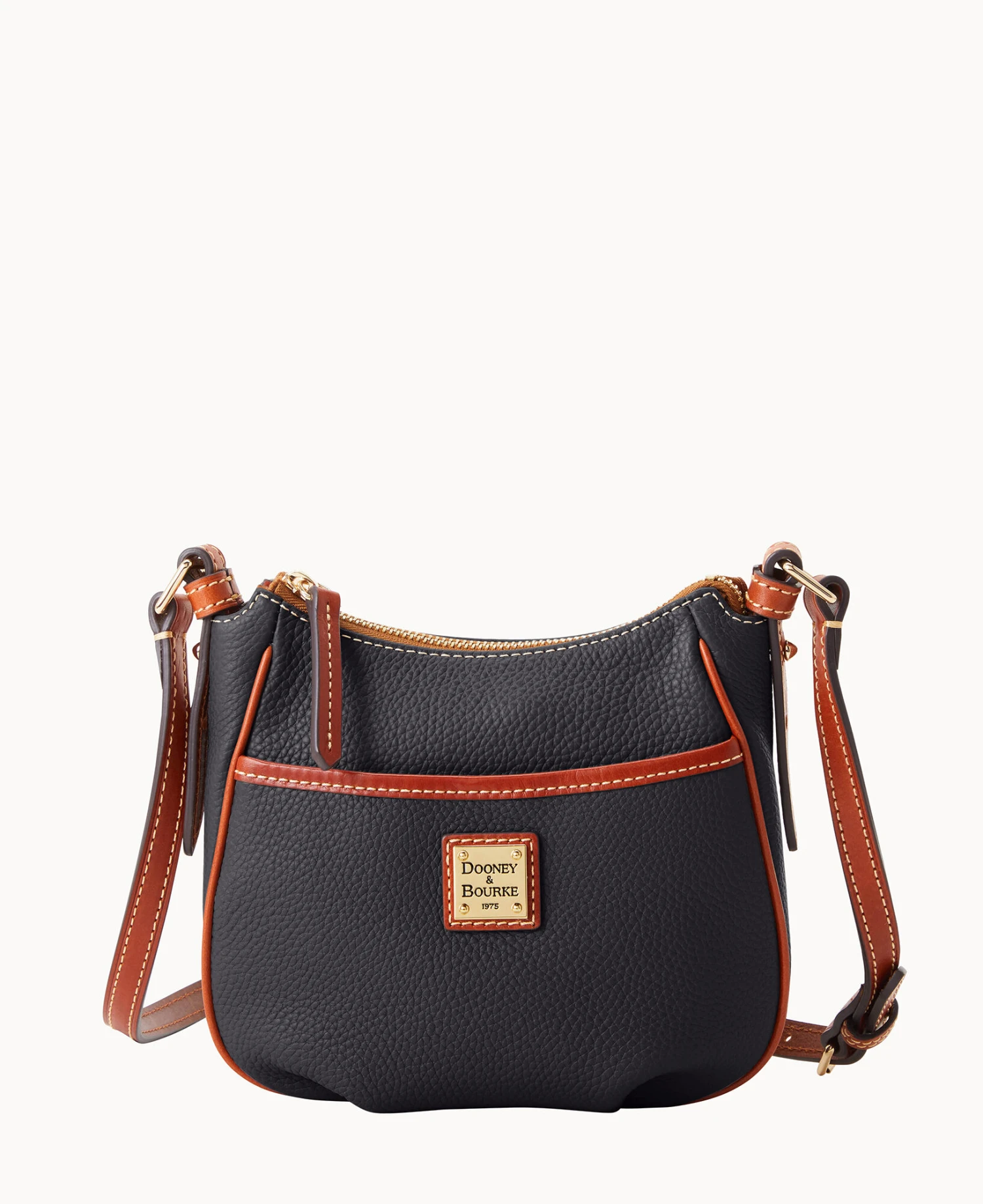 Pebble Grain Margo Crossbody Black Black 13 Pebble Grain Margo Crossbody Black Black - Image 13