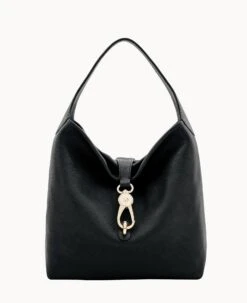 Belvedere Logo Lock Shoulder Bag Brown Tmoro -Dooney & Bourke B0882G BJBLBJBL 1