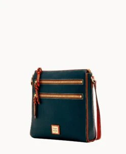 Pebble Grain Large Peyton Triple Zip Black -Dooney & Bourke B0888G AWBLPATNQ000 ALT1 1