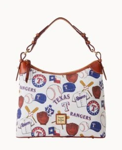MLB Rangers Hobo RANGERS -Dooney & Bourke B0924G QUMWPATNRNGR 1