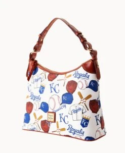 MLB Royals Hobo ROYALS -Dooney & Bourke B0924G QUMWPATNRYLS ALT1 1