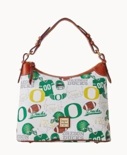 Collegiate University Of Oregon Hobo OREGON -Dooney & Bourke B0924G QXMWPATNORE0 1
