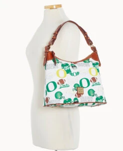 Collegiate University Of Oregon Hobo OREGON -Dooney & Bourke B0924G QXMWPATNORE0 ALT4